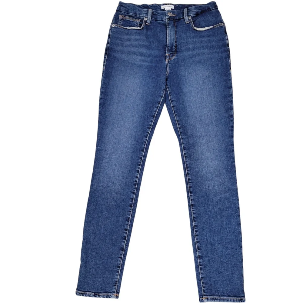 Good American Good Legs Women's Jeans. Style GLDV73CET size 10/30. Waist 28" - Picture 2 of 12